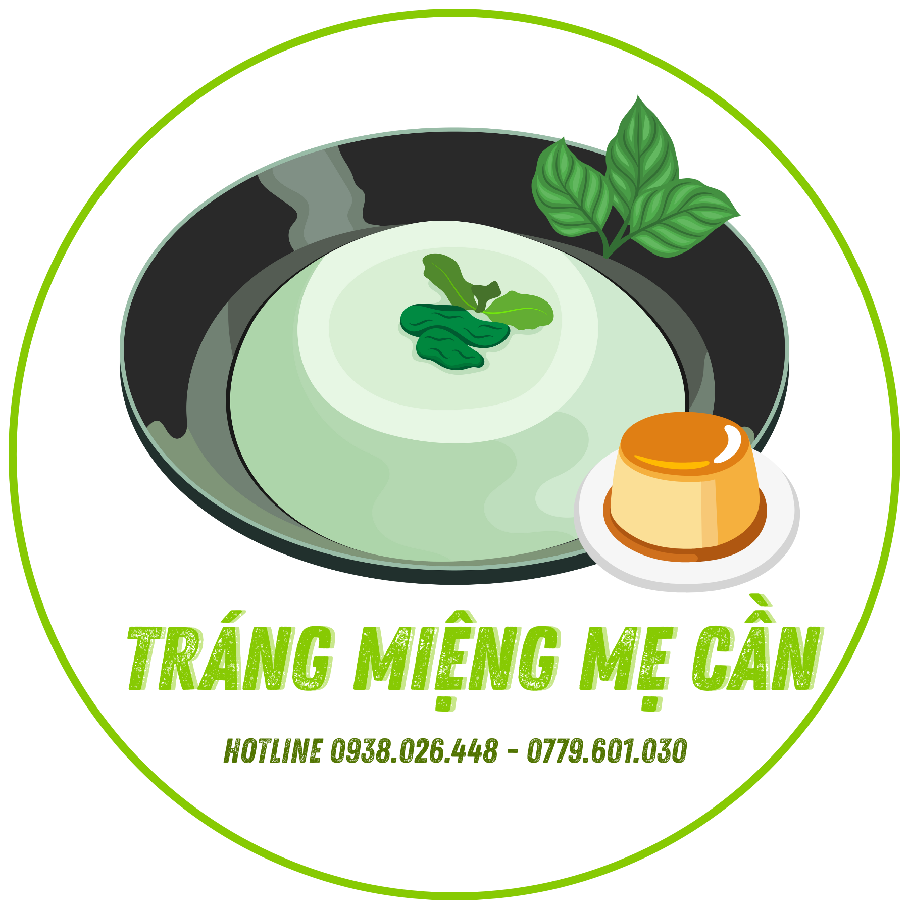 logo tráng miệng mẹ cần